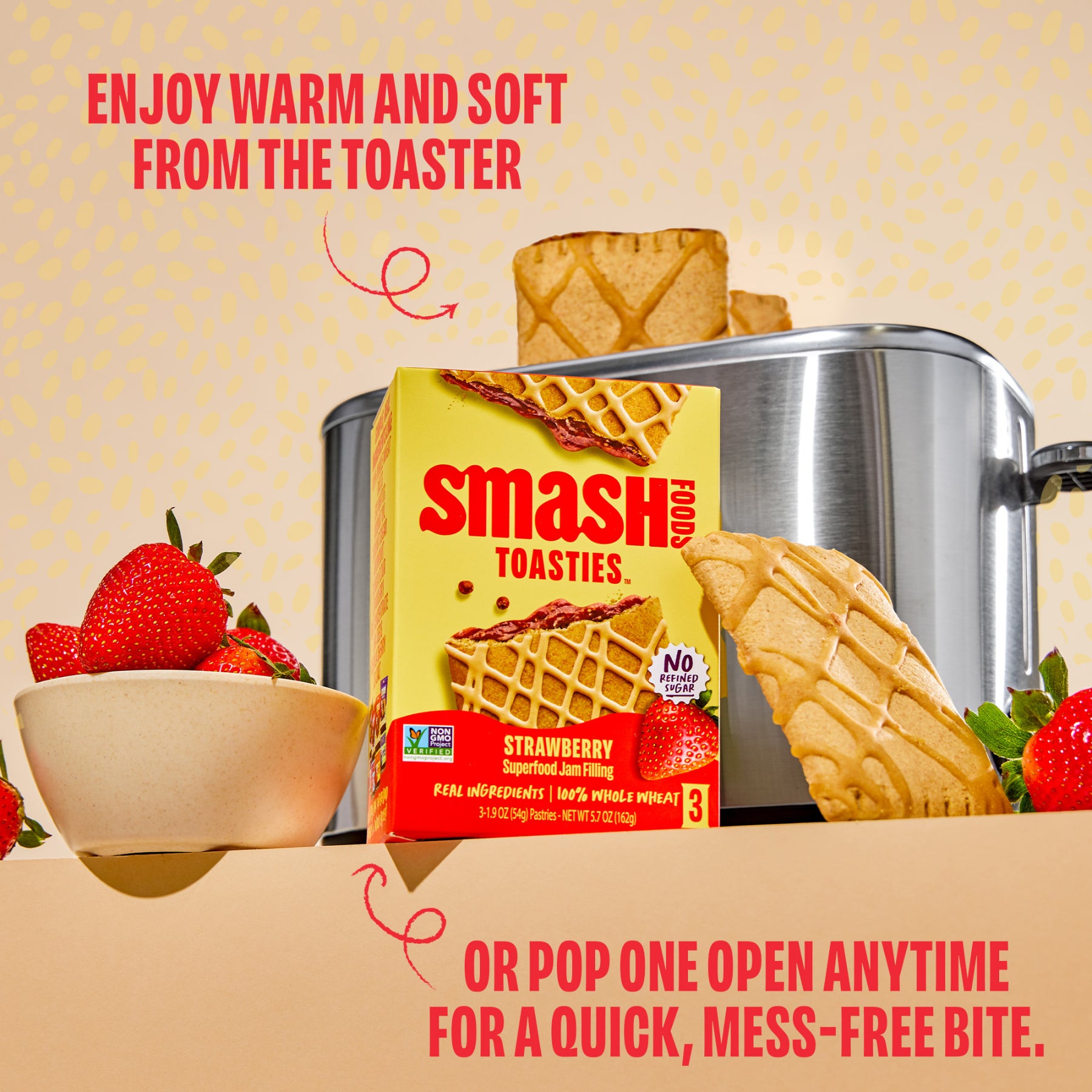 Strawberry Toasties