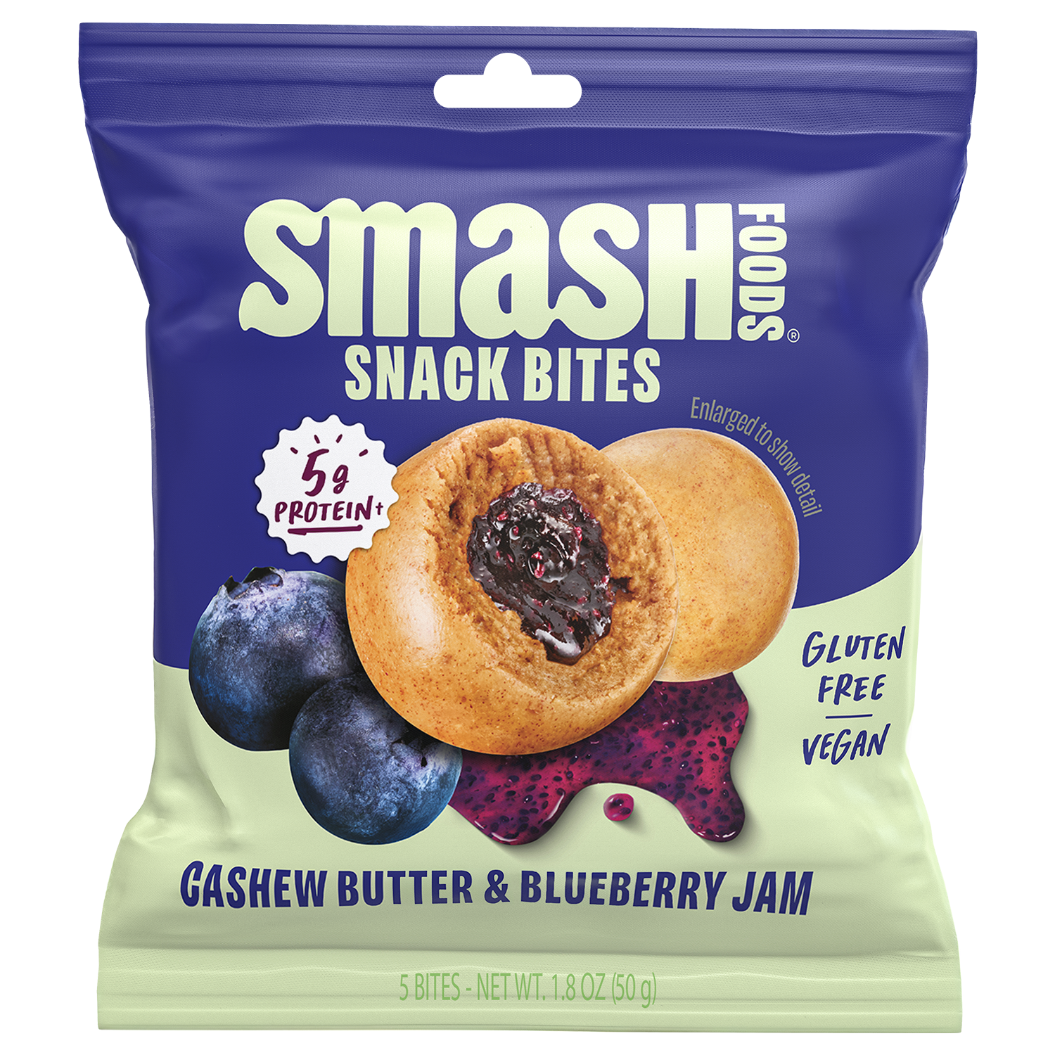 Cashew Butter Blueberry